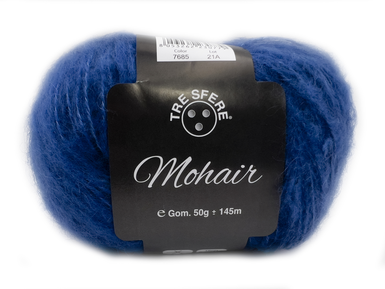 LANA MOHAIR  50 gr. colore COBALTO