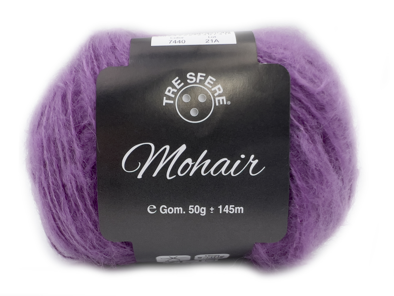 LANA MOHAIR  50 gr. colore LILLA