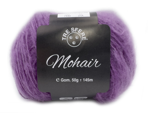 LANA MOHAIR 50 gr. colore NERO LMOH-01nero LANA MOHAIR 50 gr. colore NERO LMOH-01nero