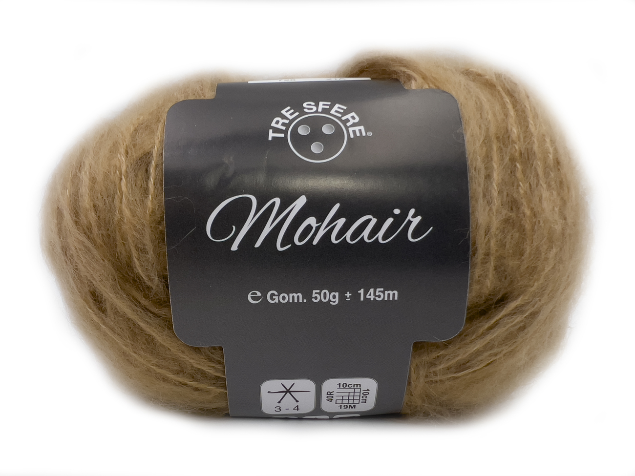 LANA MOHAIR  50 gr. colore BEIGE SCURO