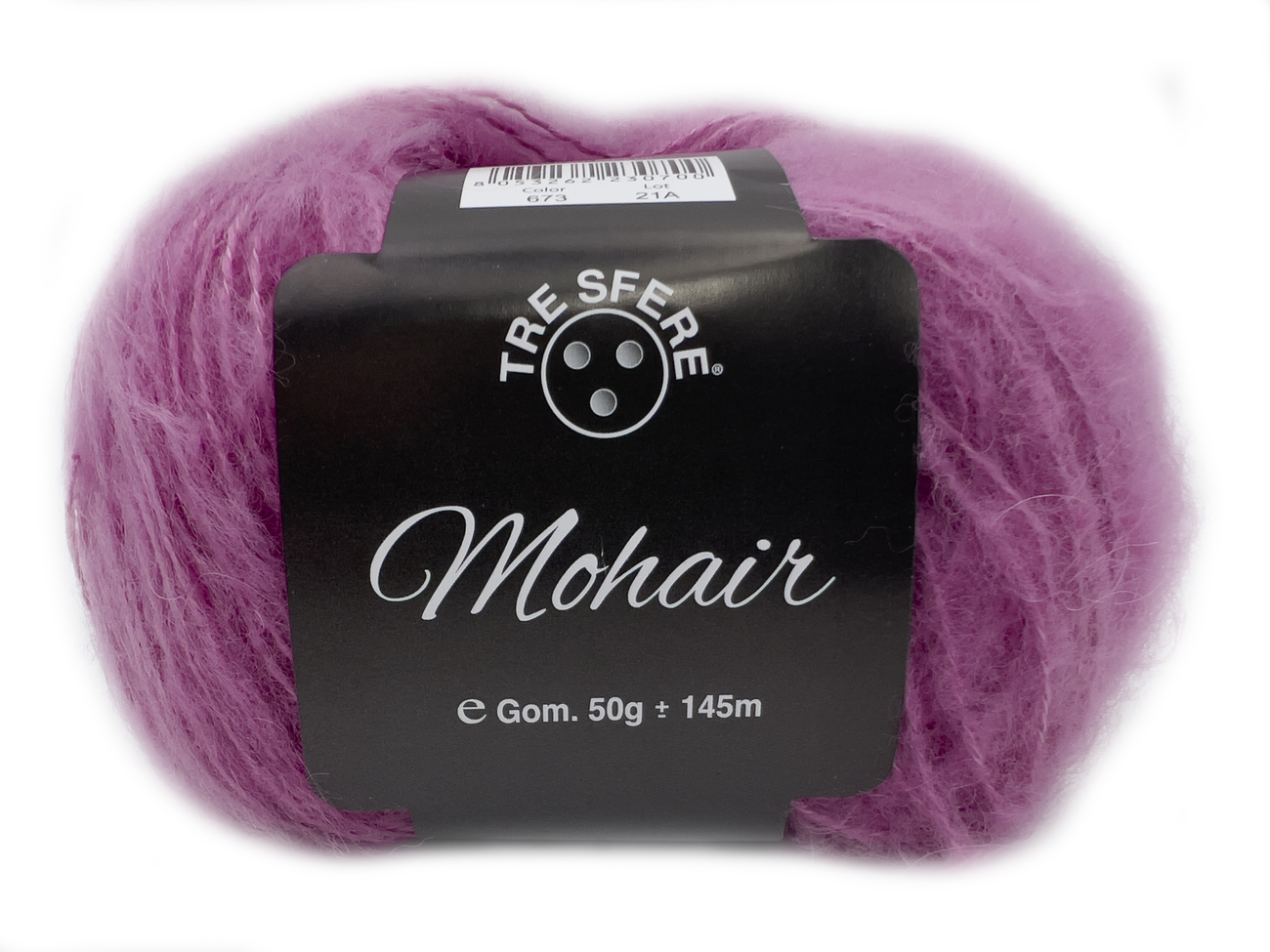 LANA MOHAIR  50 gr. colore ORCHIDEA