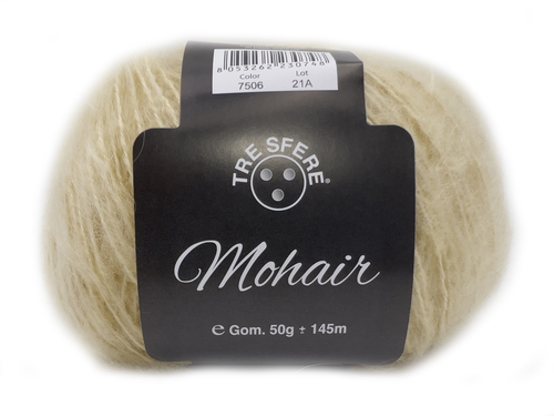 LANA MOHAIR 50 gr. colore NERO LMOH-01nero LANA MOHAIR 50 gr. colore NERO LMOH-01nero