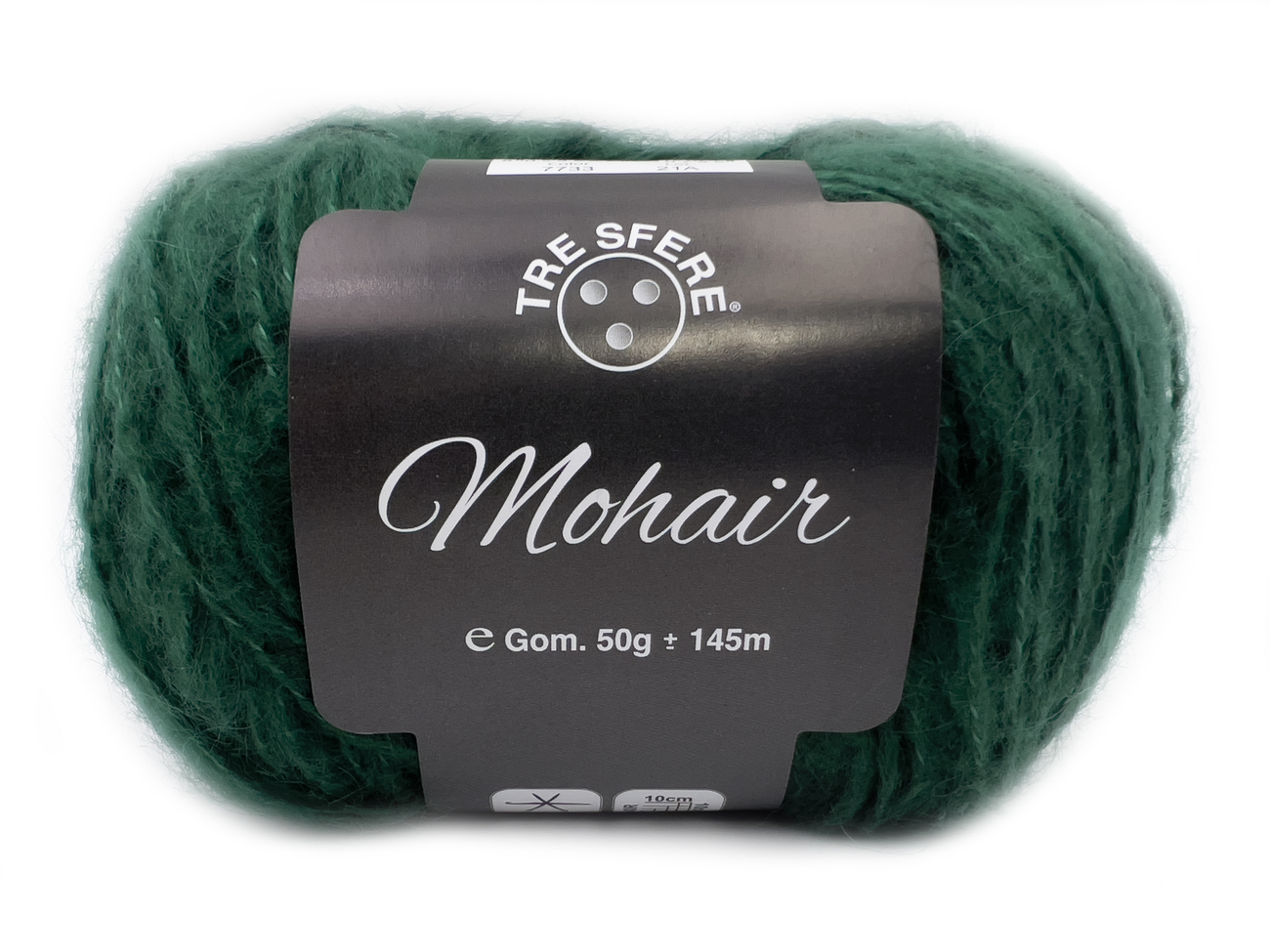 LANA MOHAIR  50 gr. colore VERDE