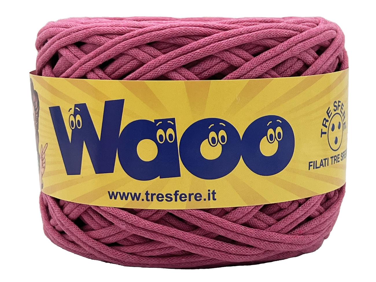 FETTUCCIA WAOO  70% cotone 30% poly  da 500 grammi - CORALLO