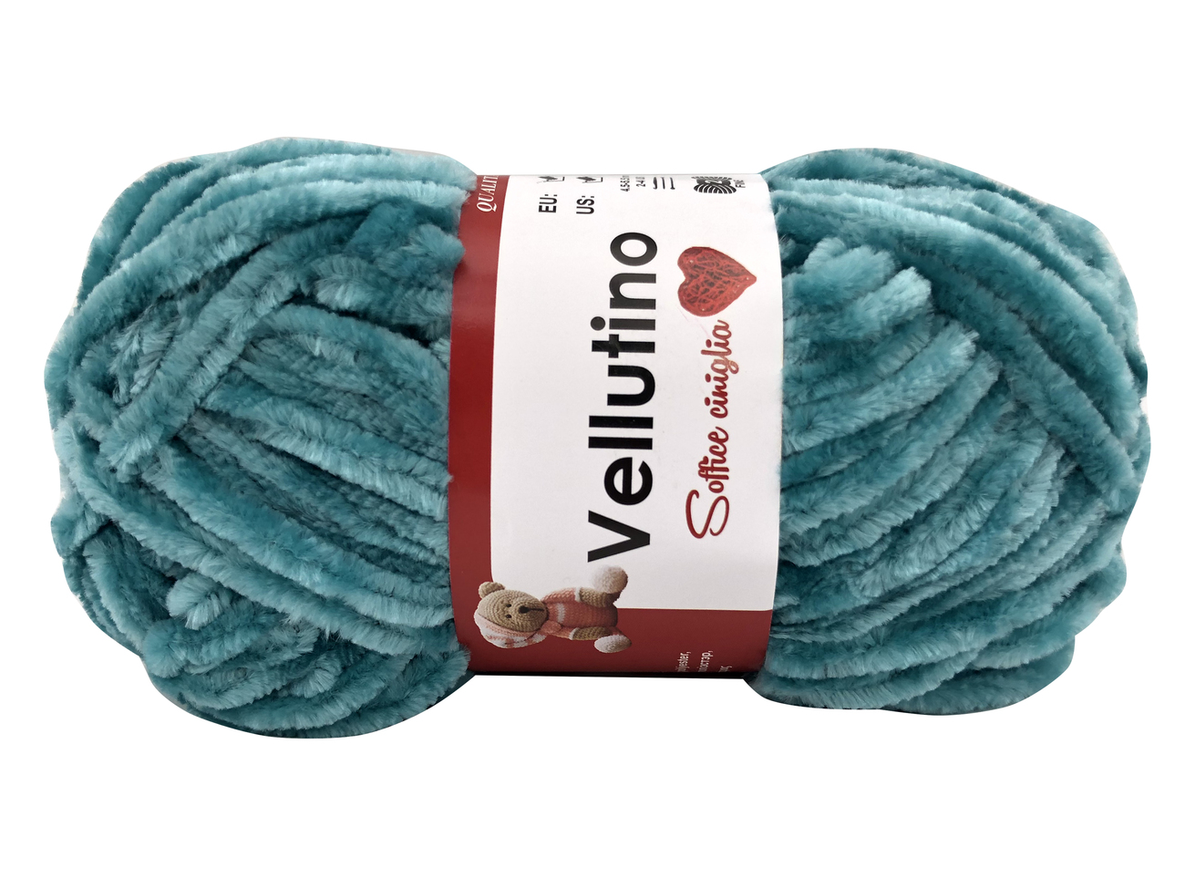 LANA CINIGLIA VELLUTINO 50 gr. -VERDE SMERALDO