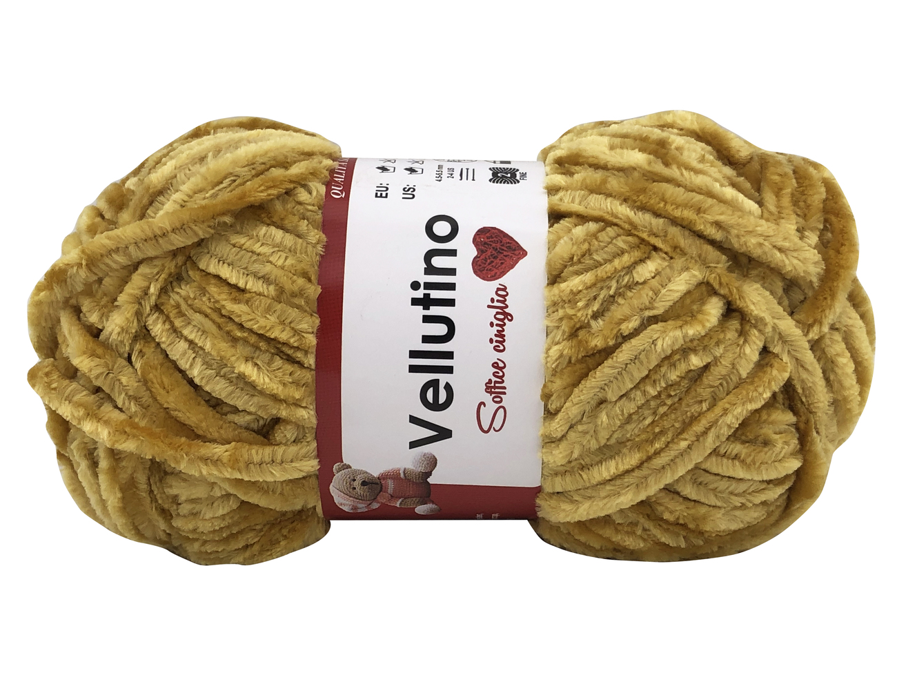 LANA CINIGLIA VELLUTINO 50 gr. -ORO