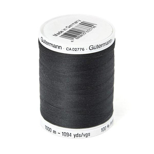 FILO GUTERMANN n.100 da 1000 mt gutermann1000-nero FILO GUTERMANN n.100 da 1000 mt gutermann1000-nero