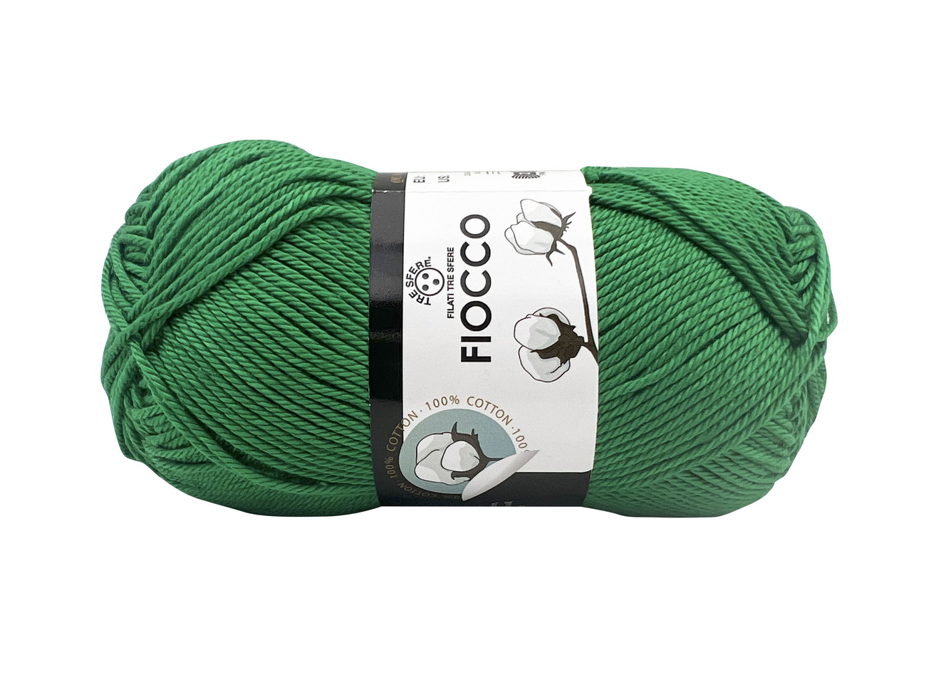 COTONE FIOCCO  Verde Bandiera col.7674