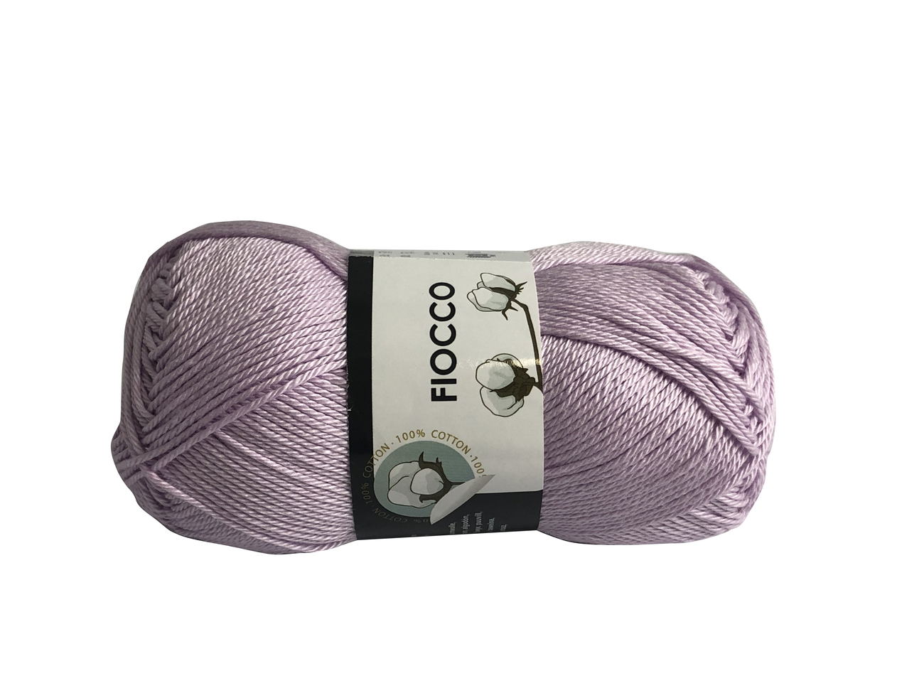 COTONE FIOCCO Lilla chiaro col.7418