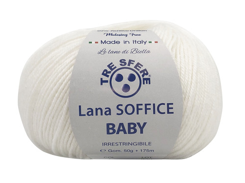 LANA SOFFICE BABY 50%lana 50%acrilico da 50 grammi - giallo sofficebaby-giallo331 LANA SOFFICE BABY 50%lana 50%acrilico da 50 grammi - giallo sofficebaby-giallo331