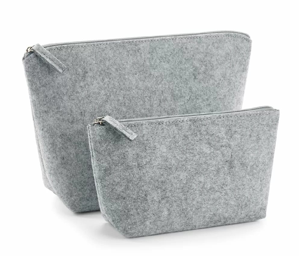 Pochette in Feltro - Colore Grigio Chiaro - misura S e M