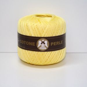 COTONE PERLE n.8 50gr. -GIALLINO col.19