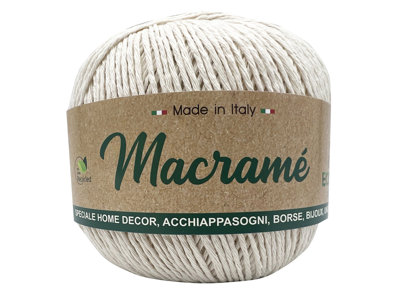 MACRAME BARBANTE  150 grammi  PANNA