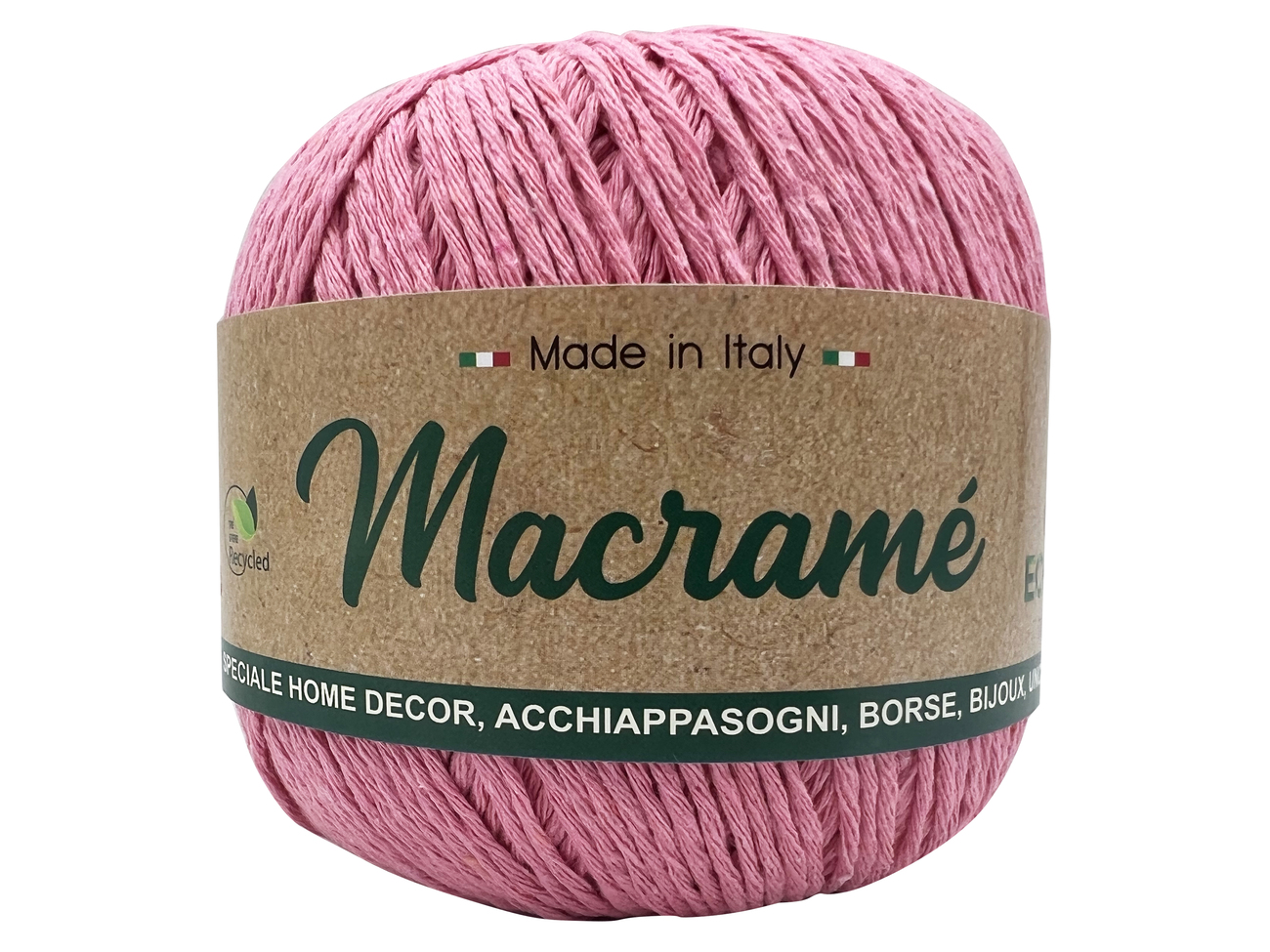 MACRAME BARBANTE  150 grammi  ROSA