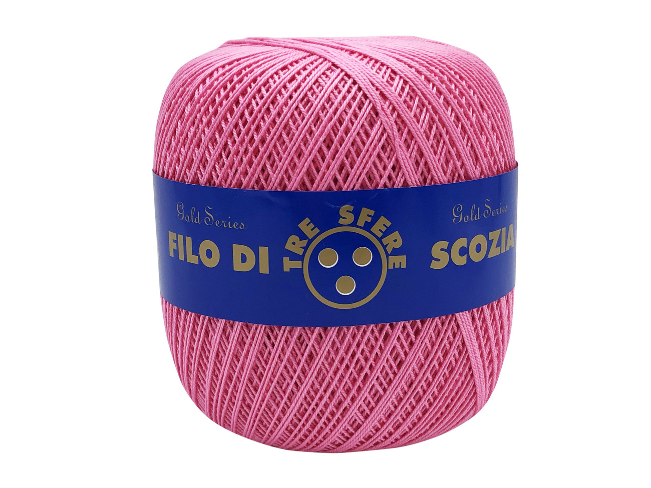 COTONE GOMITOLI 100 gr.  N. 8 -ROSA SCURO