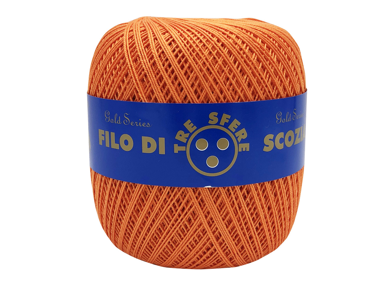 COTONE GOMITOLI 100 gr.  N. 8 -ARANCIO