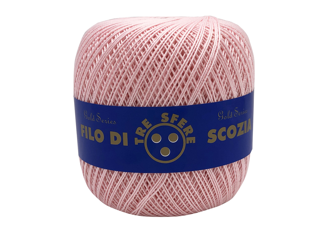 COTONE GOMITOLI 100 gr.  N. 8 -ROSA BABY