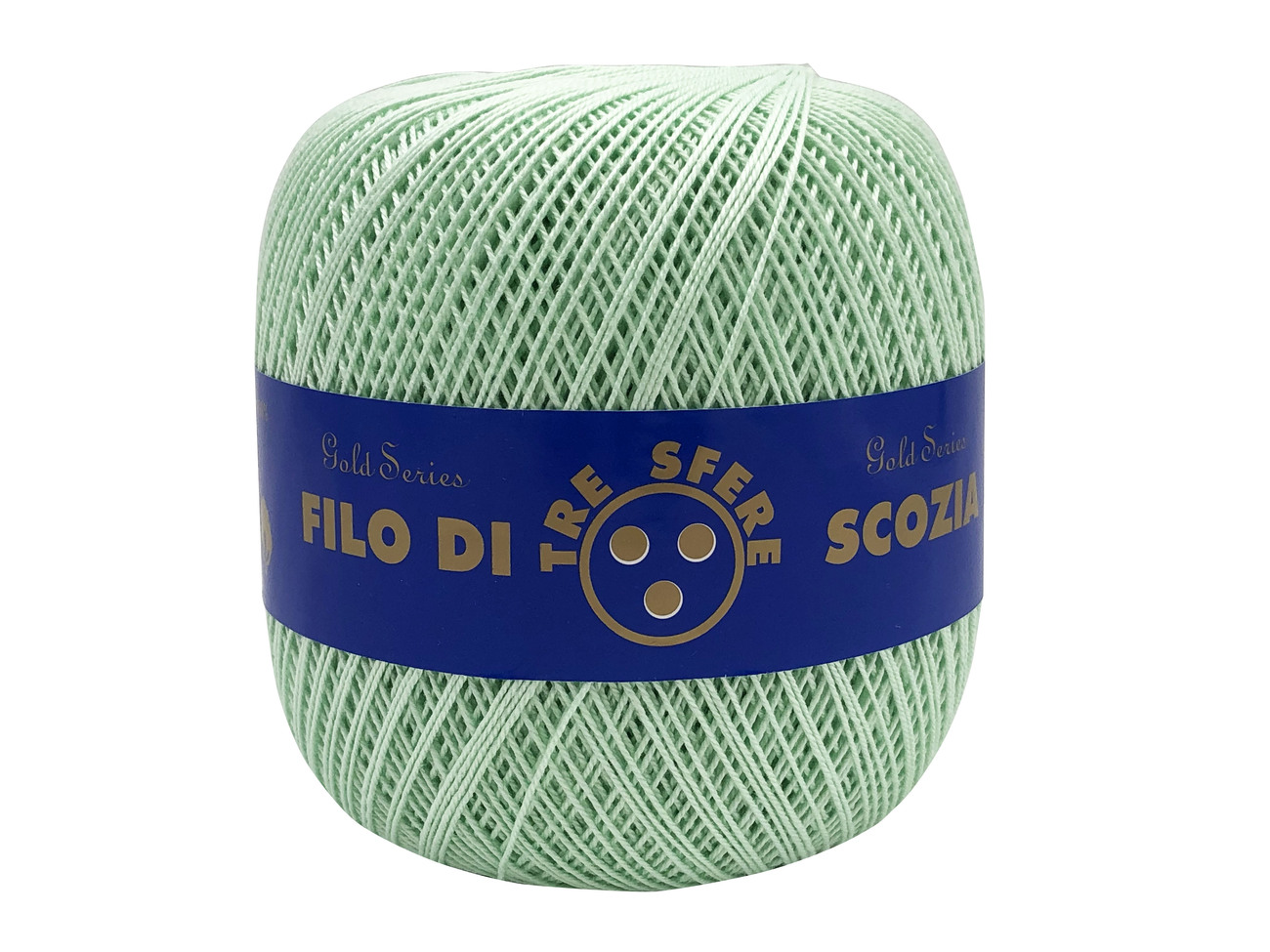 COTONE GOMITOLI 100 gr.  N. 8 -VERDINO