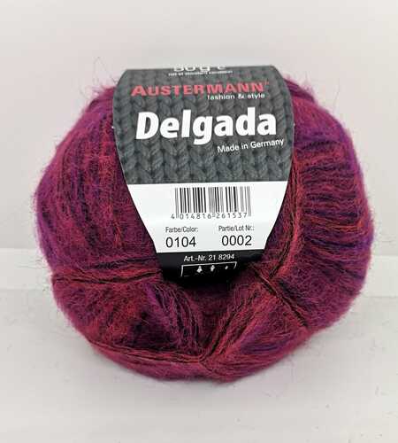 LANA DELGADA 57% Lana Vergine 43% Viscosa da 50 grammi delgada LANA DELGADA 57% Lana Vergine 43% Viscosa da 50 grammi delgada