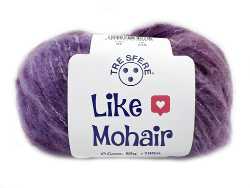 LANA LIKE MOHAIR 50 gr. colore MELANGE LLMH-10melange LANA LIKE MOHAIR 50 gr. colore MELANGE LLMH-10melange