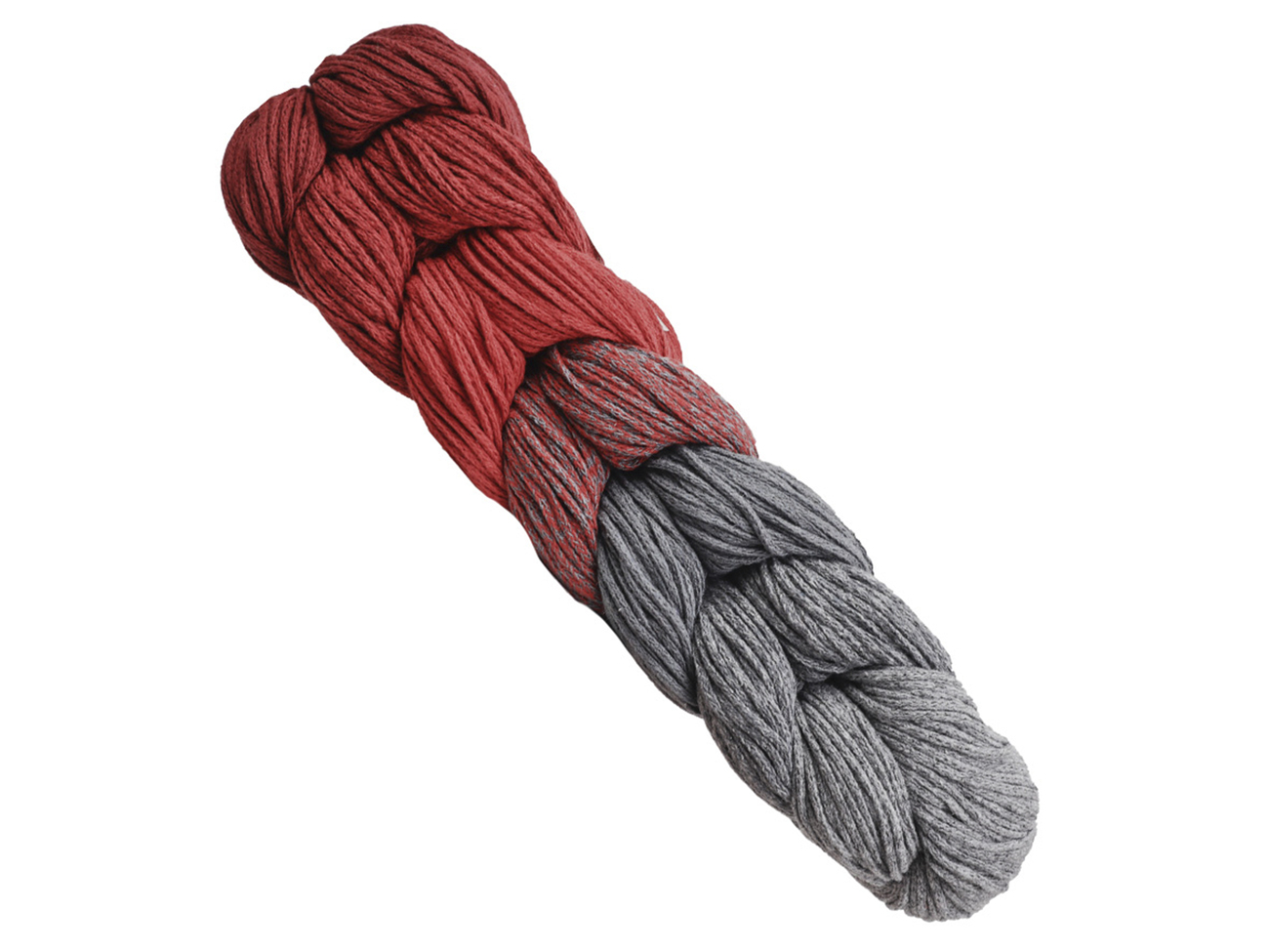 COTONE TRECCIA RIO 250 gr. - sfumato bruciato/grigio