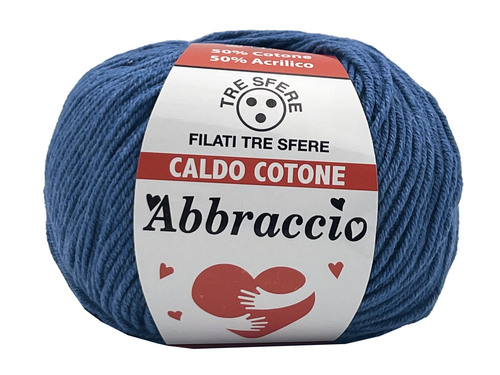 CALDO COTONE ABBRACCIO 50%cotone 50%acrilico da 50 grammi c453 CALDO COTONE ABBRACCIO 50%cotone 50%acrilico da 50 grammi c453