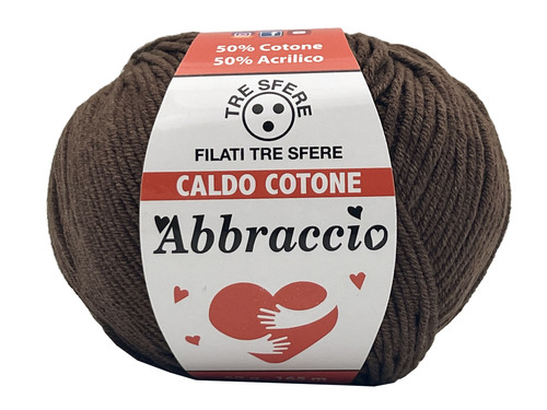 CALDO COTONE ABBRACCIO 50%cotone 50%acrilico da 50 grammi c453 CALDO COTONE ABBRACCIO 50%cotone 50%acrilico da 50 grammi c453
