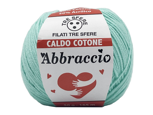 CALDO COTONE ABBRACCIO 50%cotone 50%acrilico da 50 grammi c453 CALDO COTONE ABBRACCIO 50%cotone 50%acrilico da 50 grammi c453