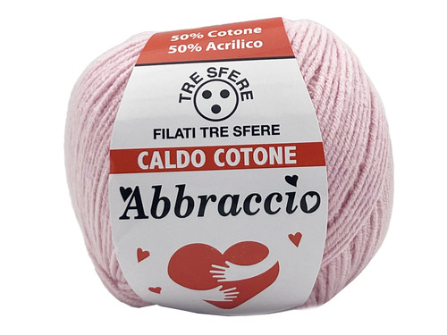 CALDO COTONE ABBRACCIO 50%cotone 50%acrilico da 50 grammi c453 CALDO COTONE ABBRACCIO 50%cotone 50%acrilico da 50 grammi c453