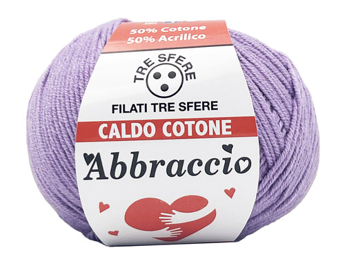 CALDO COTONE ABBRACCIO 50%cotone 50%acrilico da 50 grammi c453 CALDO COTONE ABBRACCIO 50%cotone 50%acrilico da 50 grammi c453