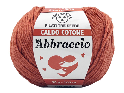 CALDO COTONE ABBRACCIO 50%cotone 50%acrilico da 50 grammi c453 CALDO COTONE ABBRACCIO 50%cotone 50%acrilico da 50 grammi c453