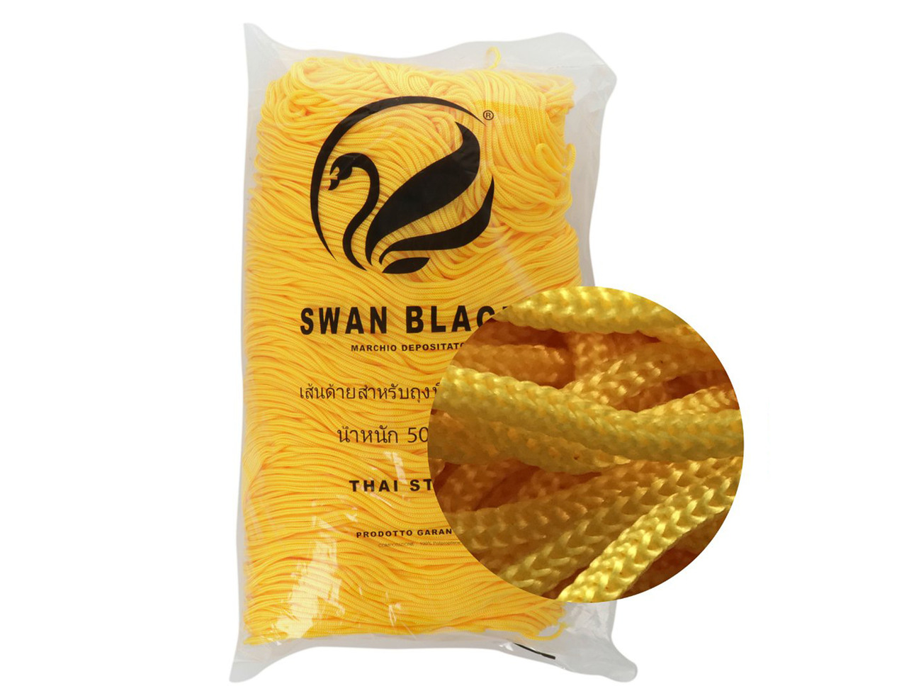 Cordoncino swan thai glitter per realizzare borse 100% poliestere