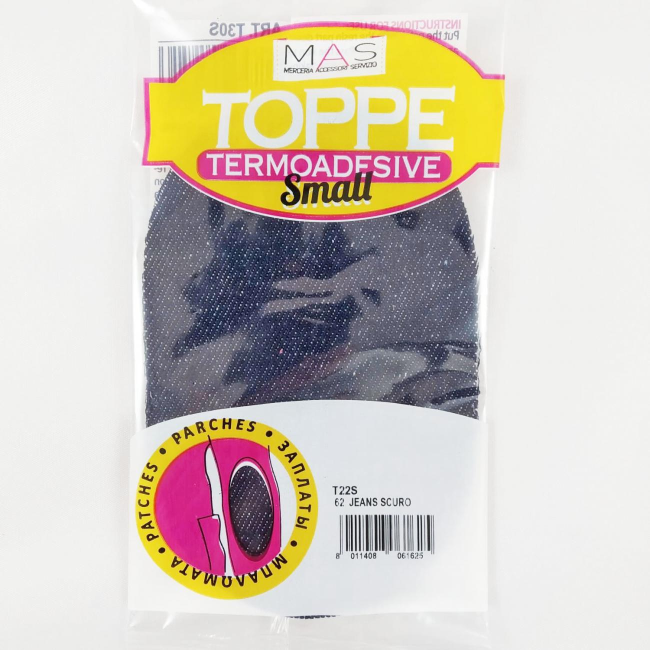 TOPPE MINI TERMOADESIVE Jeans Scuro