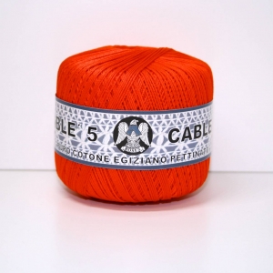 COTONE CABLE' N.5 50gr - ARANCIO col 25