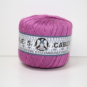 COTONE CABLE' N.5 50gr -CICLAMINO col.080