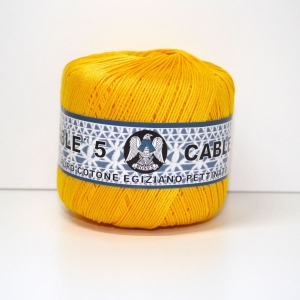 COTONE CABLE' N.5 50gr -GIALLONE col.24