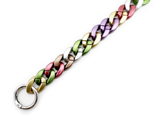 CATENA RESINA MULTICOLOR con ANELLO 50 cm cf.1 pz 0.266.551 CATENA RESINA MULTICOLOR con ANELLO 50 cm cf.1 pz 0.266.551