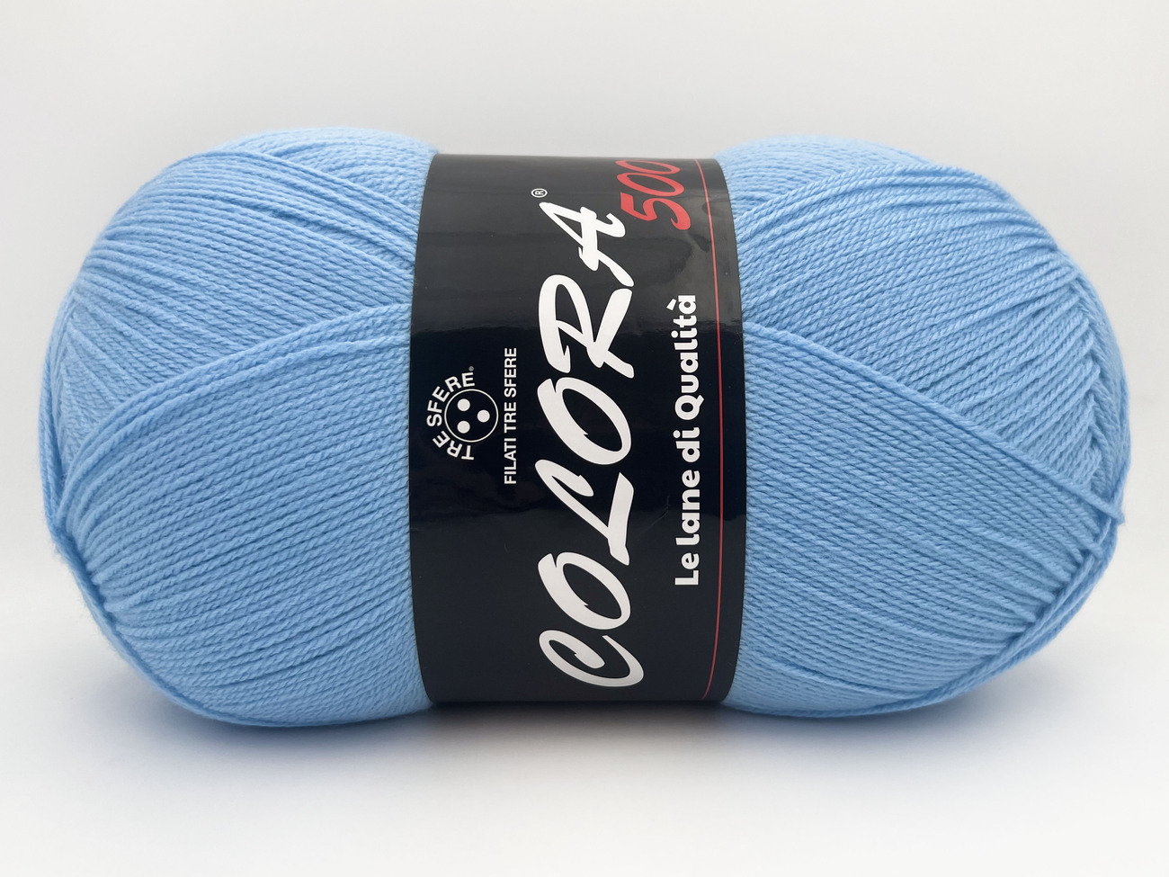 LANA COLORA ACRILICA da 500 grammi - col.k540 AZZURRO