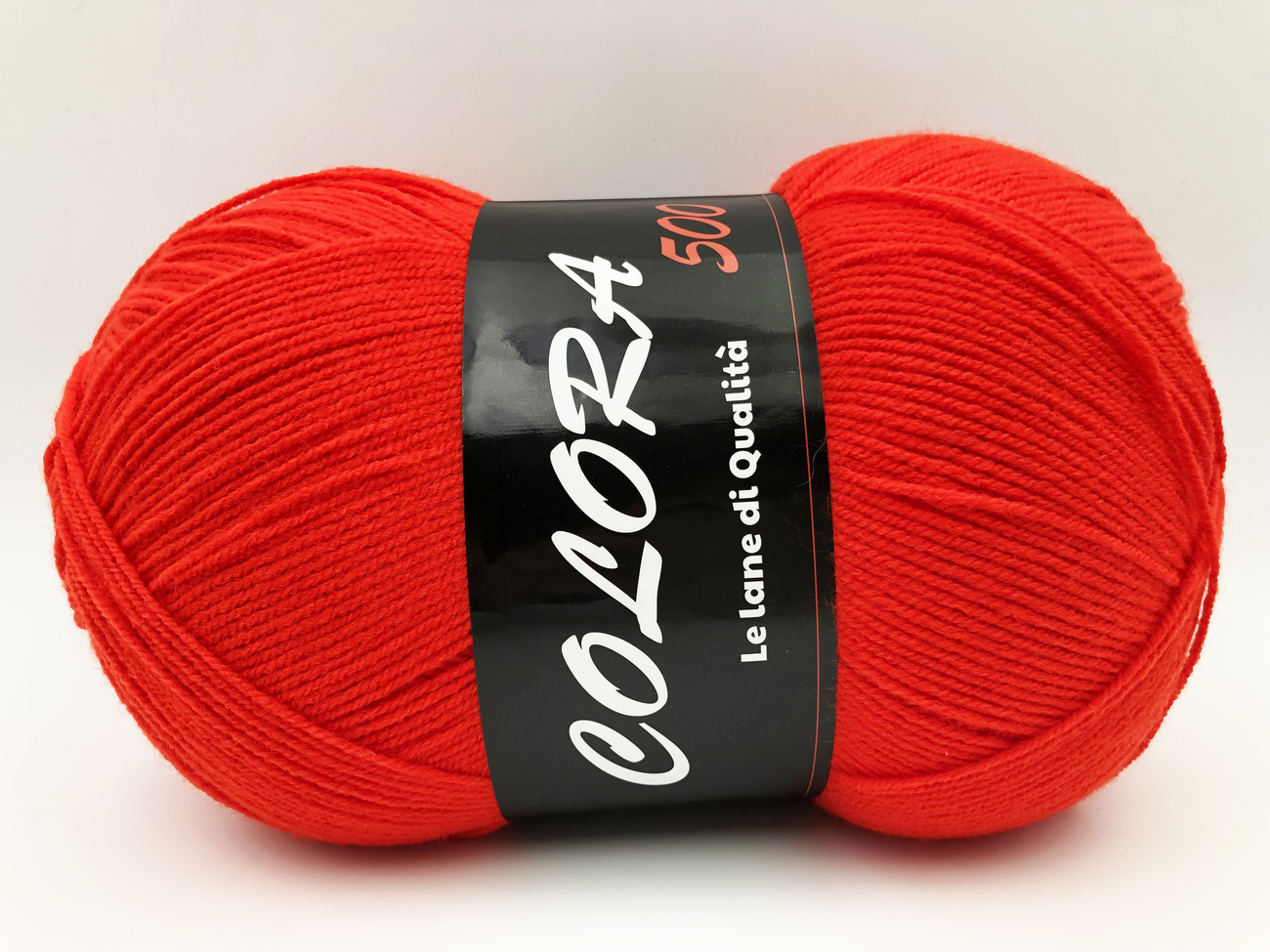 LANA COLORA ACRILICA da 500 grammi - col.032 ROSSO