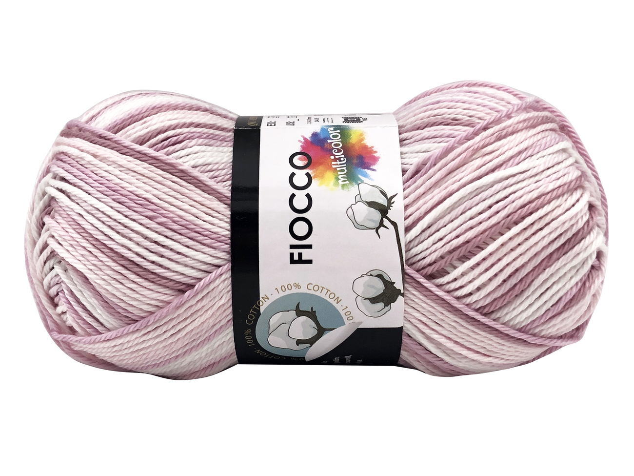 COTONE FIOCCO MULTICOLOR Rosa col.9420