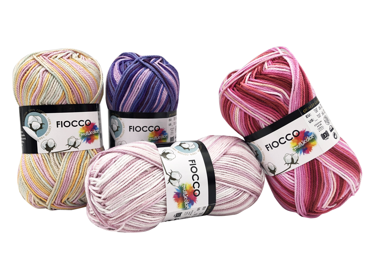 COTONE FIOCCO MULTICOLOR