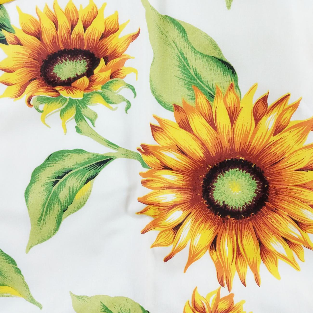 GREMBIULE CON PETTORINA - girasole  -