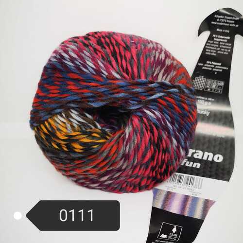 LANA MURANO FUN da 150 grammi 75%Lana Vergine 25%polyamide murano LANA MURANO FUN da 150 grammi 75%Lana Vergine 25%polyamide murano