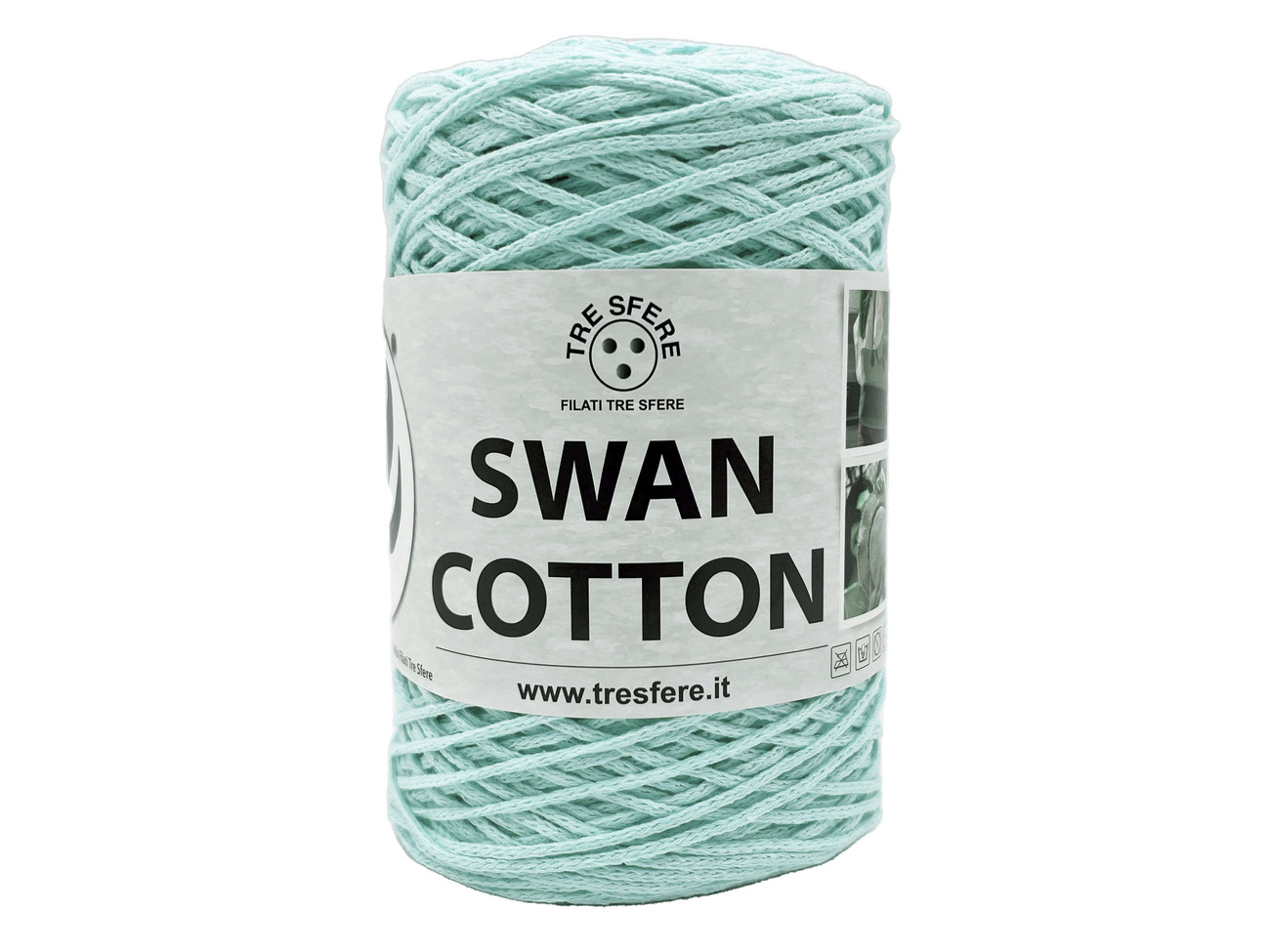 CORDINO SWAN COTTON  250 grammi - verde menta