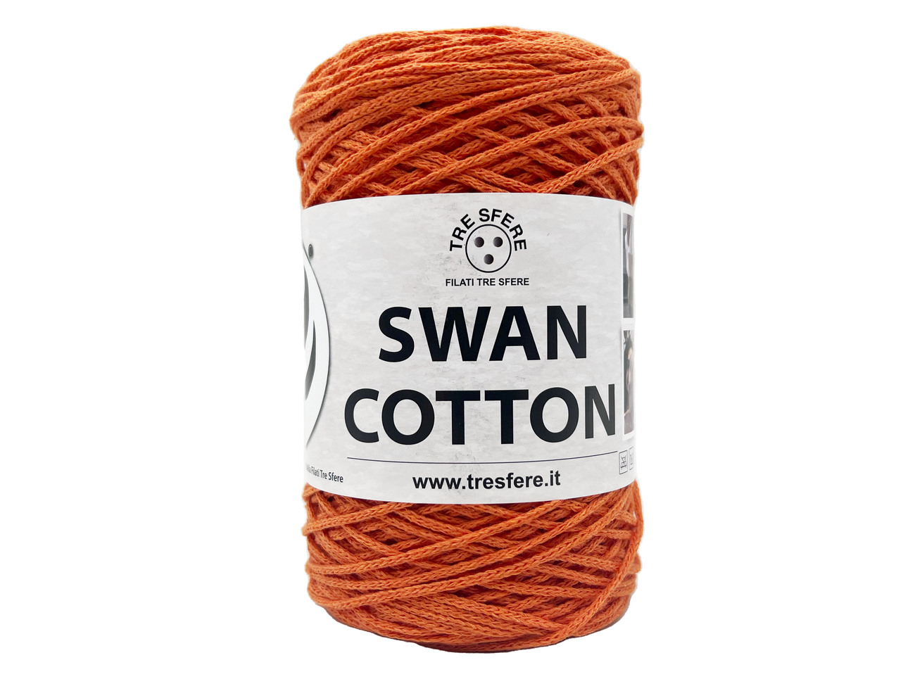 CORDINO SWAN COTTON  250 grammi - arancio