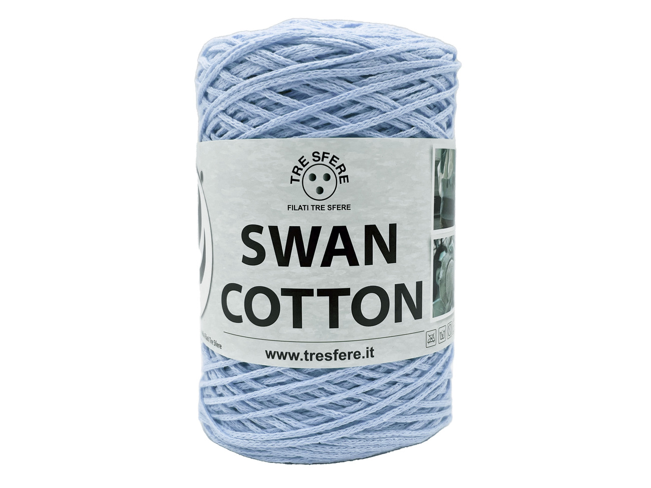 CORDINO SWAN COTTON  250 grammi - azzurro baby