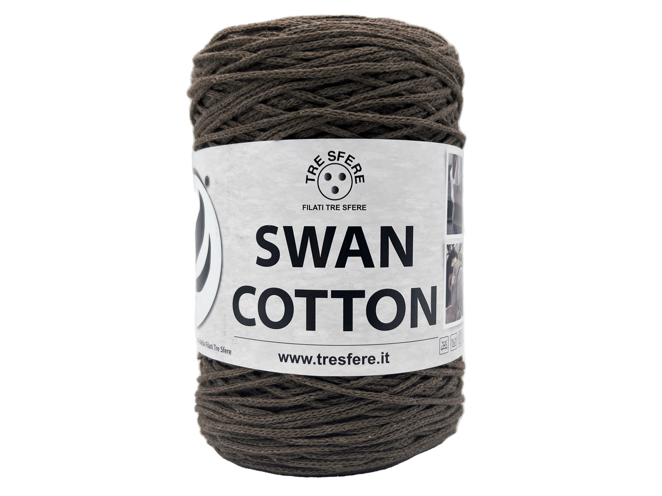 CORDINO SWAN COTTON  250 grammi - testa di moro