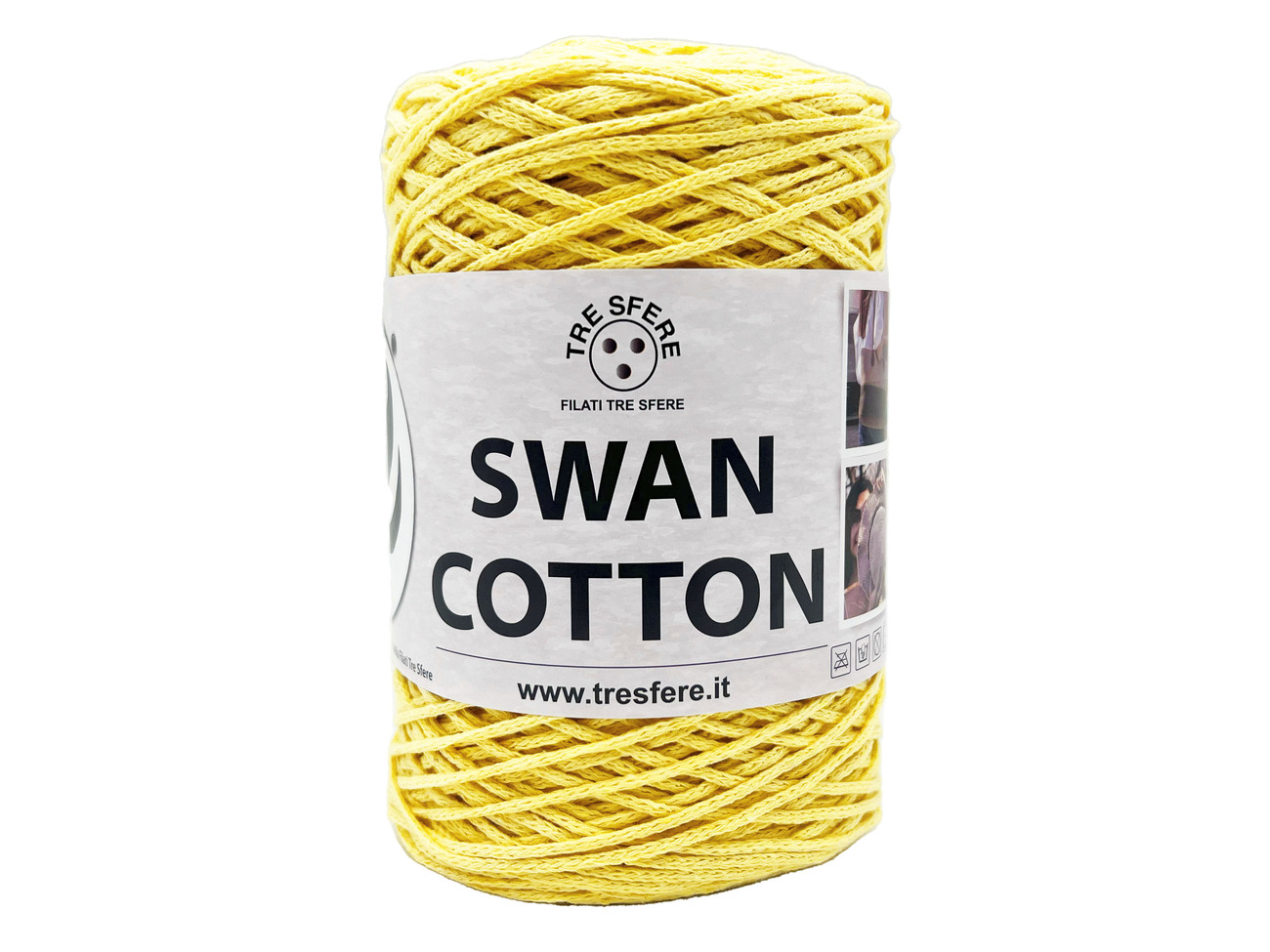 CORDINO SWAN COTTON  250 grammi - giallo