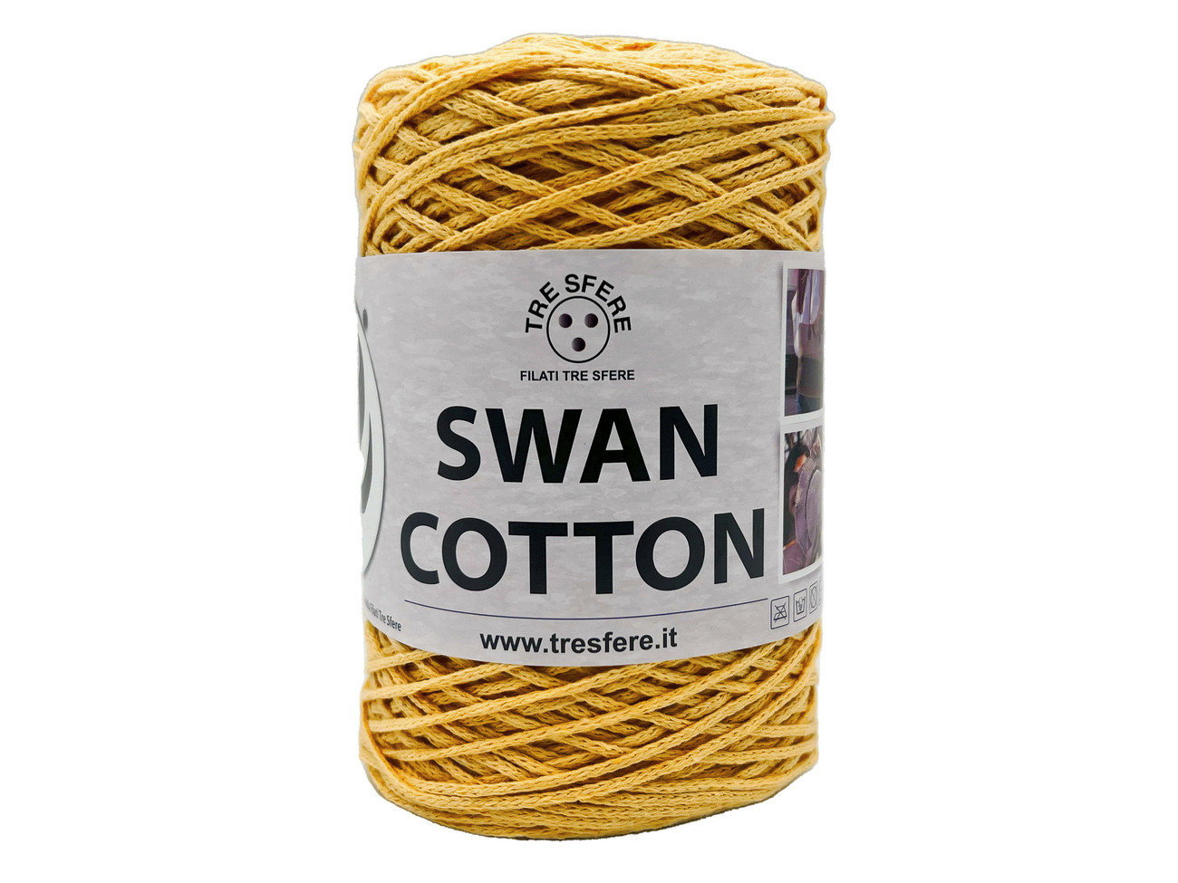 CORDINO SWAN COTTON  250 grammi - mostarda