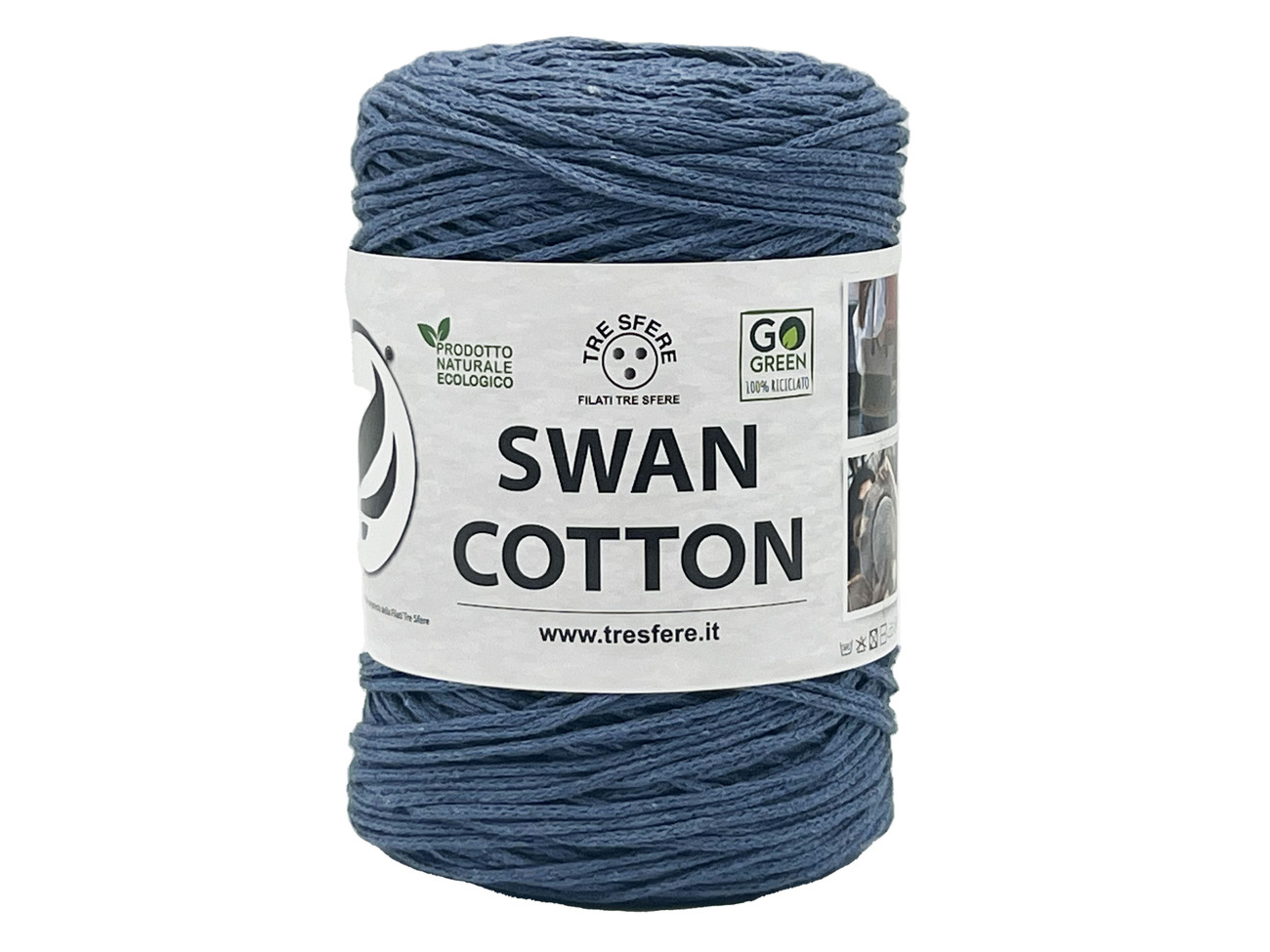 CORDINO SWAN COTTON  250 grammi - jeans